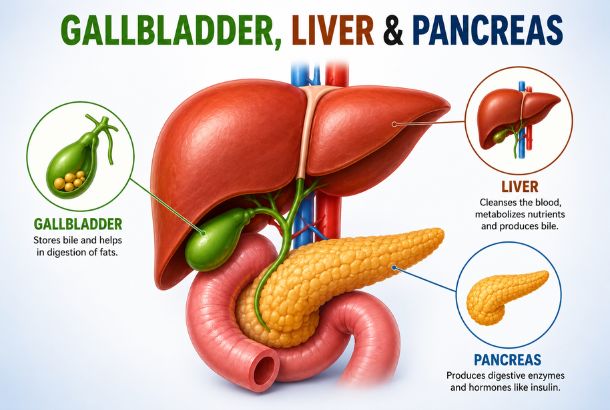 Gallbladder Liver and Pancreas Problems Treatment in Indore