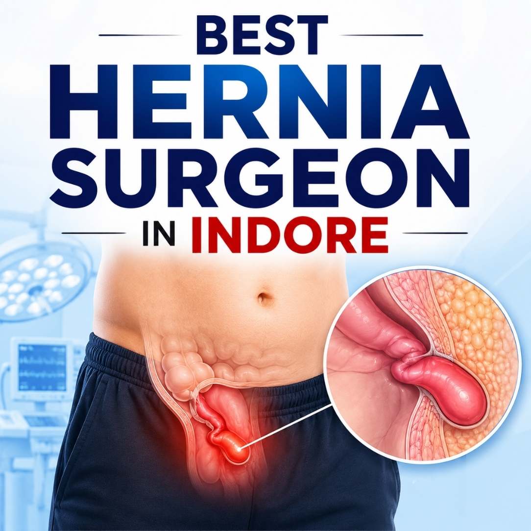Best Hernia Surgeon in Indore for Advanced Laparoscopic Hernia Treatment